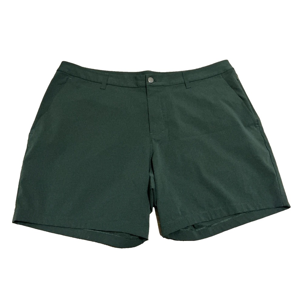 Lululemon ABC Shorts Men's 40 x 7" Warpstreme Green Commission Performance Chino